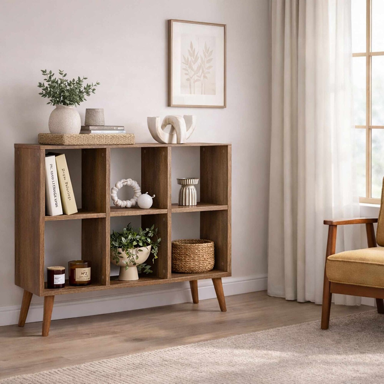 Birou, Hanah Home, Paris, 80x93x30 cm, Maro - imagine 7